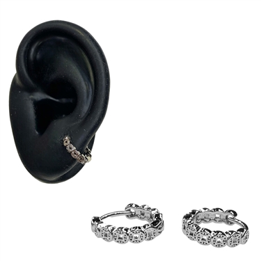 GOLD HOOP EARRING