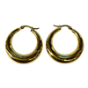 GOLD ROUND HOOP