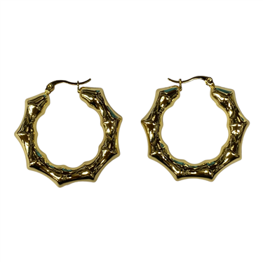 GOLD BAMBOO HOOP
