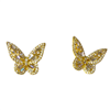 GOLD BUTTERFLY EARRING