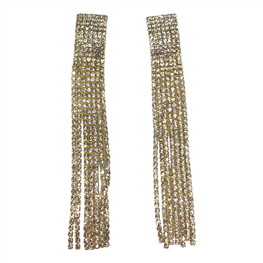 GOLD DANGLING EARRING