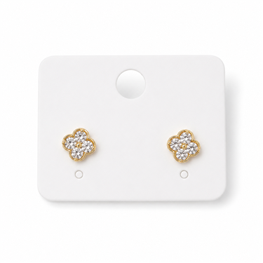 Lucky Flower Stud Earrings