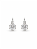 Round Crystal Hoop Earrings