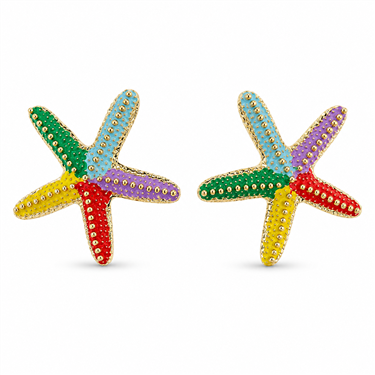 Starfish Stud Earrings