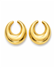 Crescent Hoop Earrings