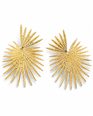 Sunburst Fan Earrings