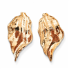 Irregular Leaf Statement Earrings