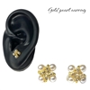 GOLD PEARL EARRING