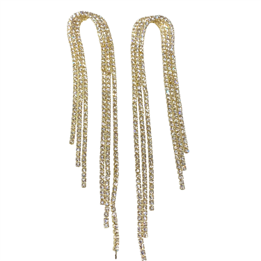 GOLD DANGLING EARRING