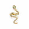 Rhinestone Snake Earrings