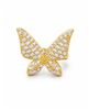 Rhinestone Butterfly Earring