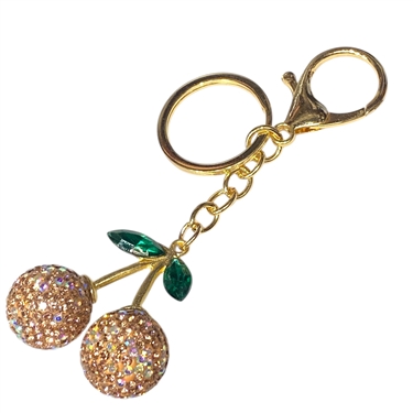 ORANGE CHERRY KEYCHAIN