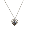 SILVER HEART NECKLACE