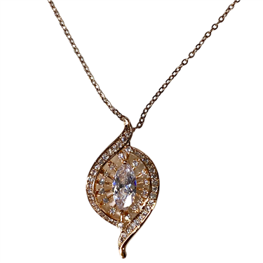 ROSE GOLD UNIQUE DESIGN NECKLACE