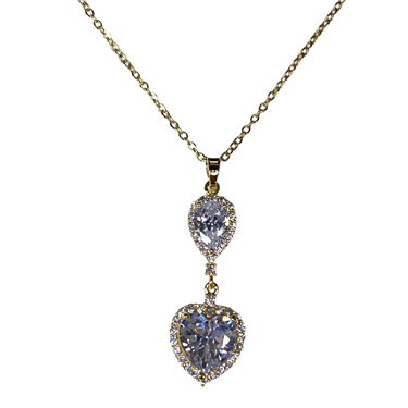 GOLD HEART NECKLACE