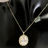GOLD STONE NECKLACE