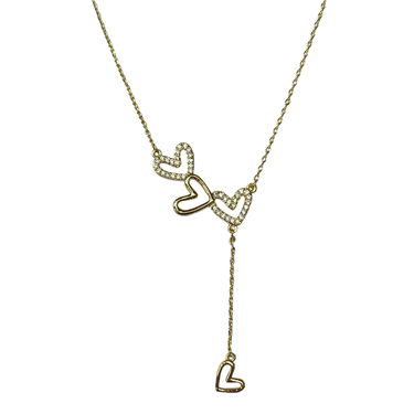 GOLD HEART NECKLACE