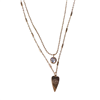 ROSEGOLD EVIL EYE NECKLACE