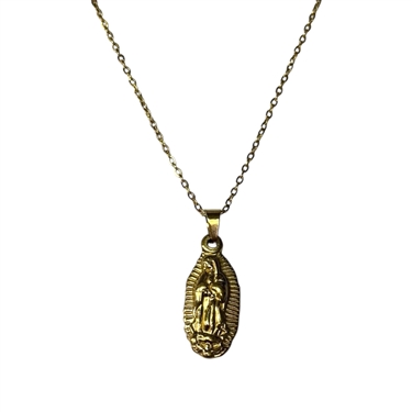 GOLD RELIGIOUS NECKLACE