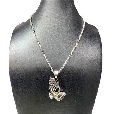 SILVER MEN CHAIN NECKLACE