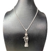 SILVER MEN SKELETON CHAIN NECKLACE