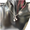 SILVER CHERRY NECKLACE