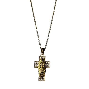 GOLD RELIGIOUS NECKLACE