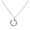 SILVER STAINLESS STEEL NECKLACE