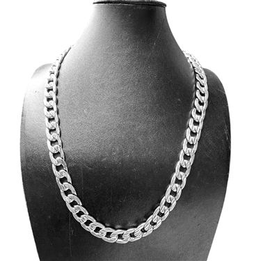 SILVER BLACK NECKLACE