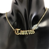GOLD ZODIAC SIGN NECKLACE