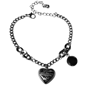 SILVER HEART BRACELET