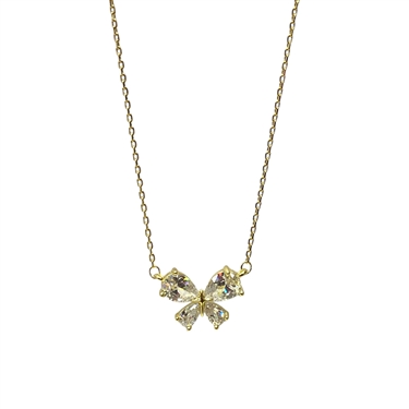 GOLD BUTTERFLY NECKLACE
