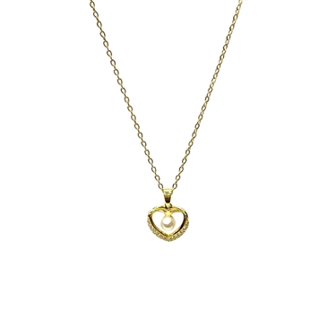 GOLD HEART NECKLACE
