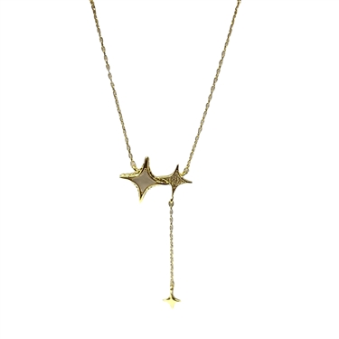 GOLD SPARKLE NECKLACE