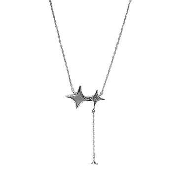 SILVER SPARKLE NECKLACE