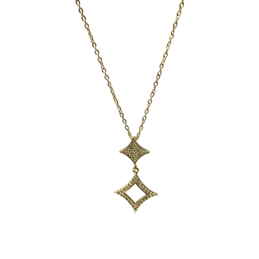 GOLD SPARKLE NECKLACE