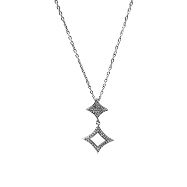 SILVER SPARKLE NECKLACE