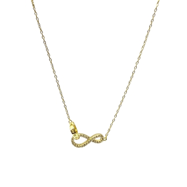 GOLD INFINTY NECKLACE