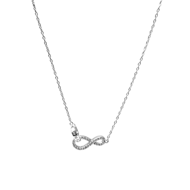 SILVER INFINTY NECKLACE