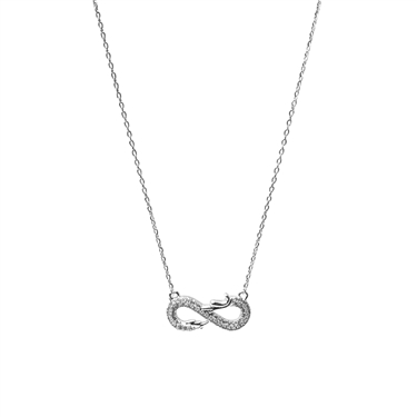 SILVER INFINTY NECKLACE