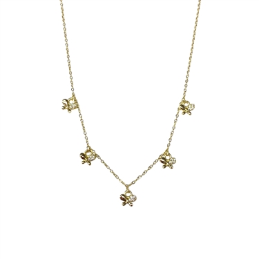 GOLD BUTTERFLTY NECKLACE