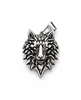 Vintage Wolf Head Pendant