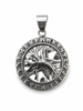 Nordic Rune Tree of Life Stainless Steel Pendant