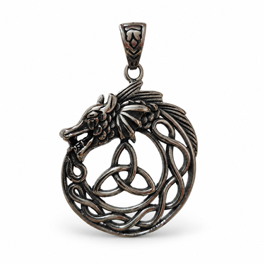 Antique Dragon Charm Pendant