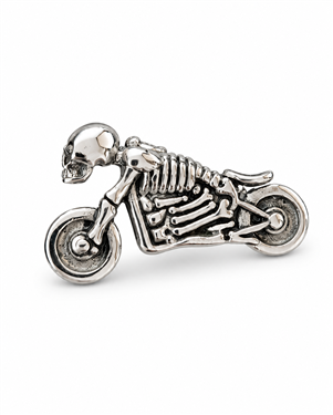 Vintage Skull Rider Pendant