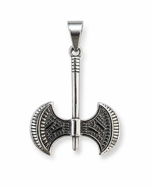 Nordic Double Axe Pendant