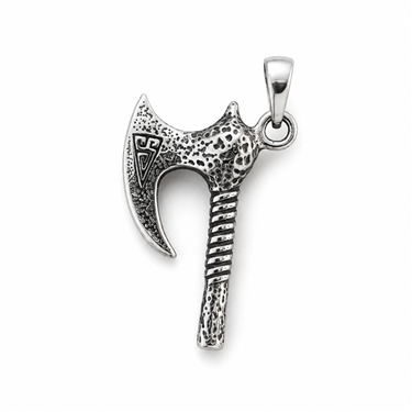 Nordic Axe Stainless Steel Pendant
