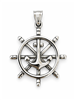 Marine Helm Anchor Pendant