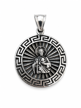 Saint Medallion Pendant