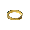 GOLD ROMAN NUMBER RING